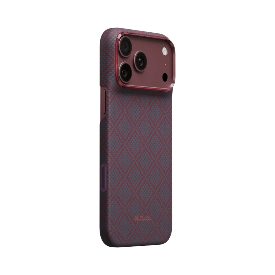 Чохол Pitaka Edge Case for iPhone 18 Pro Max/17 Pro Max - Blue's Red