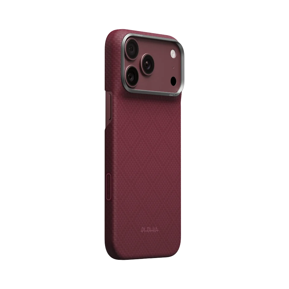 Чохол Pitaka Edge Case for iPhone 18 Pro Max/17 Pro Max - Burgundy