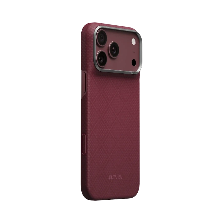 Чохол Pitaka Edge Case for iPhone 18 Pro Max/17 Pro Max - Burgundy