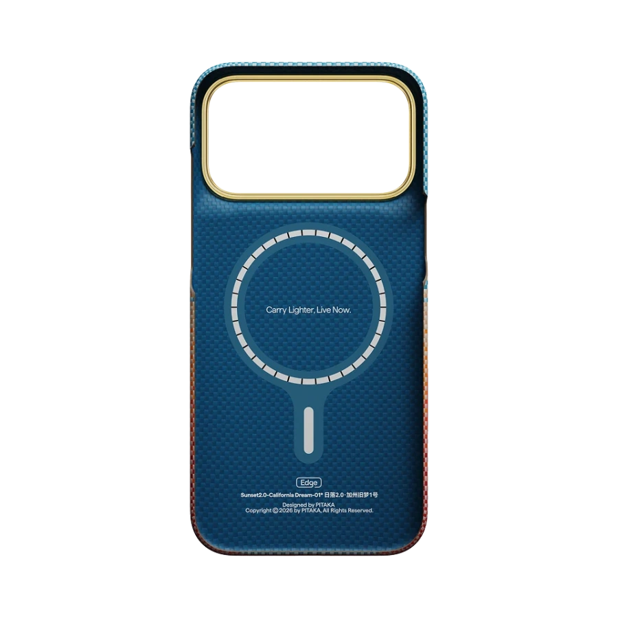 Чохол Pitaka Edge Case for iPhone 18 Pro Max/17 Pro Max - California Dream-01 (KI1806PM)