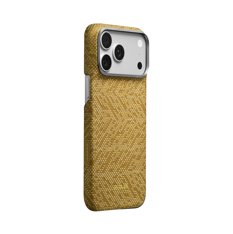 Чохол Pitaka Edge Case for iPhone 18 Pro Max/17 Pro Max - Golden Drift