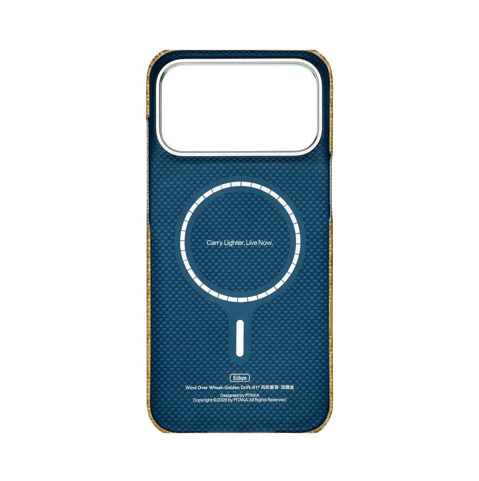 Чохол Pitaka Edge Case for iPhone 18 Pro Max/17 Pro Max - Golden Drift