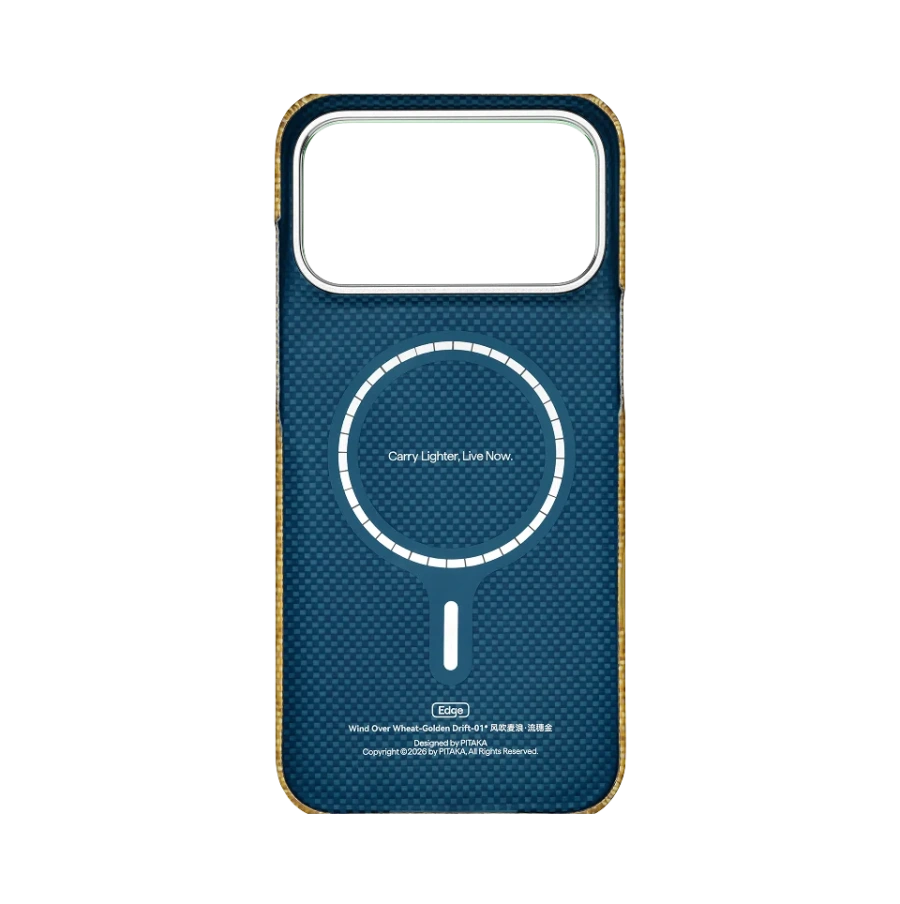 Чохол Pitaka Edge Case for iPhone 18 Pro Max/17 Pro Max - Golden Drift