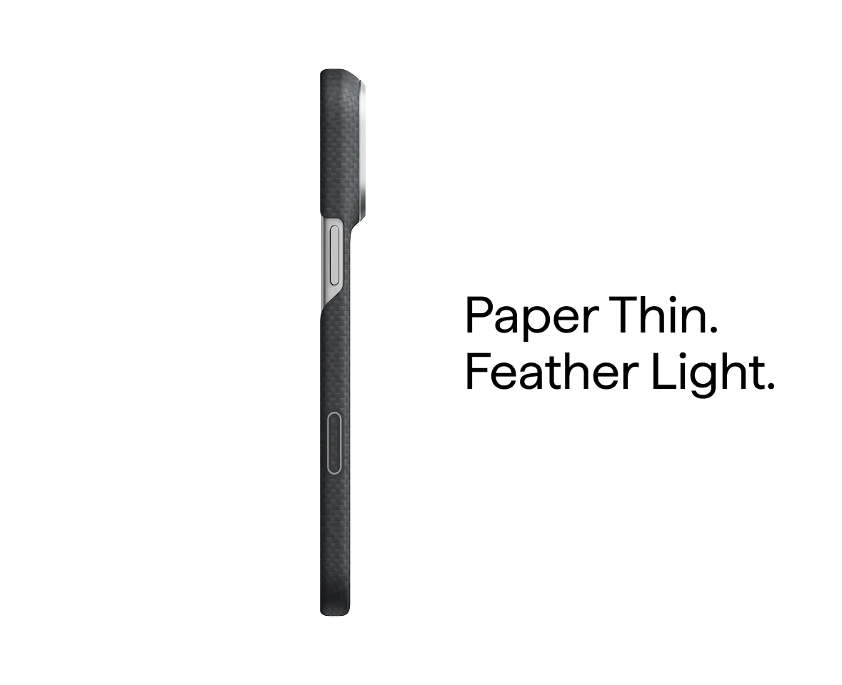 Чохол Pitaka Edge Case for iPhone 18 Pro Max/17 Pro Max - Lava Black
