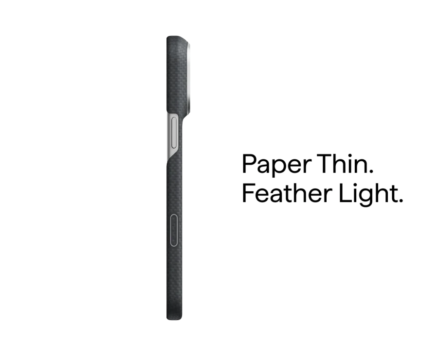 Чохол Pitaka Edge Case for iPhone 18 Pro Max/17 Pro Max - Lava Black