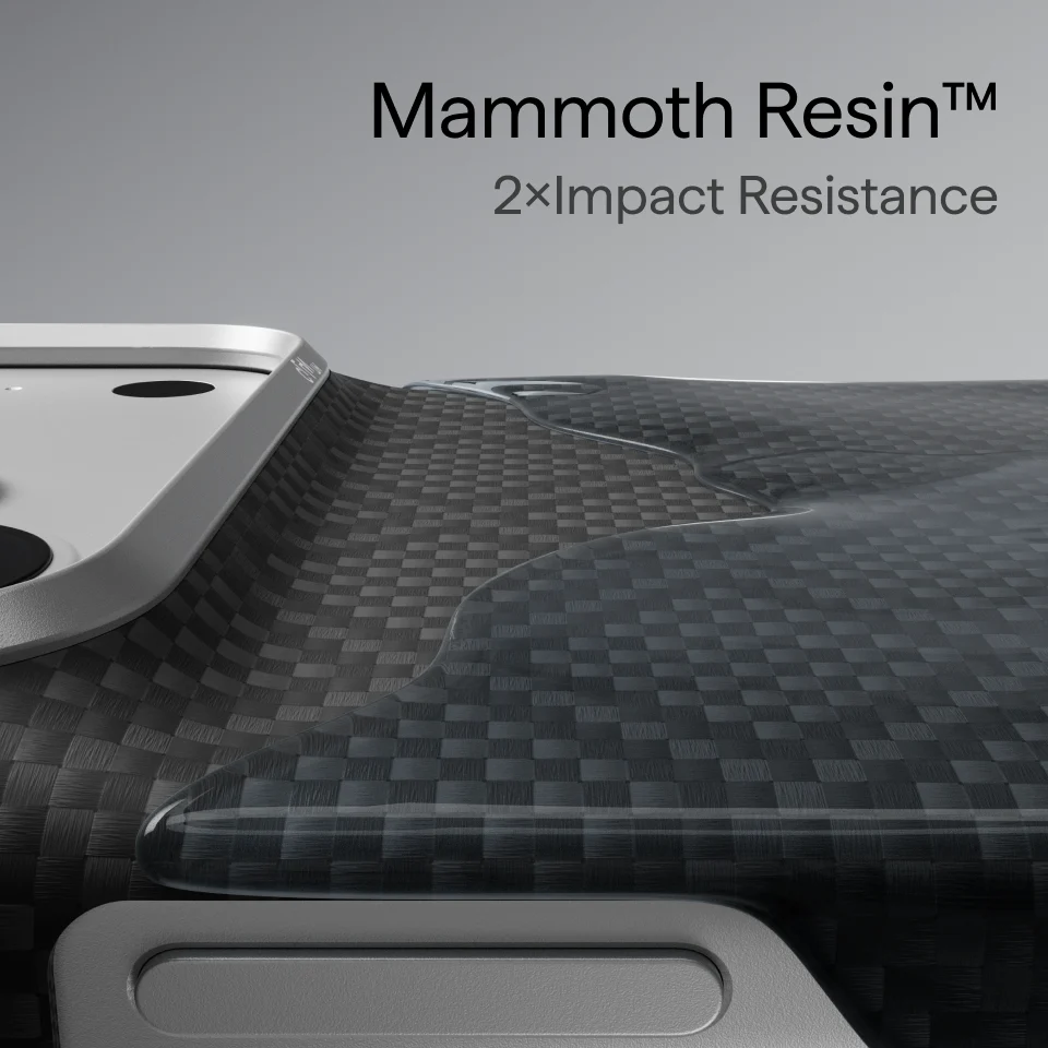 Чохол Pitaka Edge Case for iPhone 18 Pro Max/17 Pro Max - Lava Black