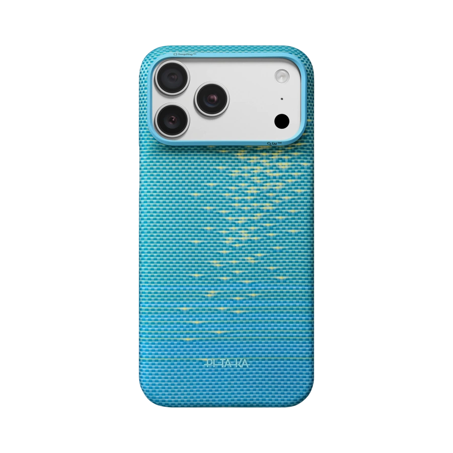 Чохол Pitaka Edge Case for iPhone 18 Pro Max/17 Pro Max - Lucid Blue (KI1812PM)