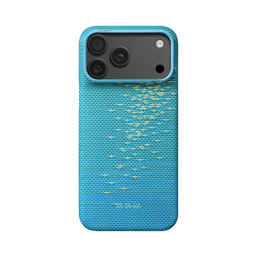 Чохол Pitaka Edge Case for iPhone 18 Pro Max/17 Pro Max - Lucid Blue (KI1812PM)