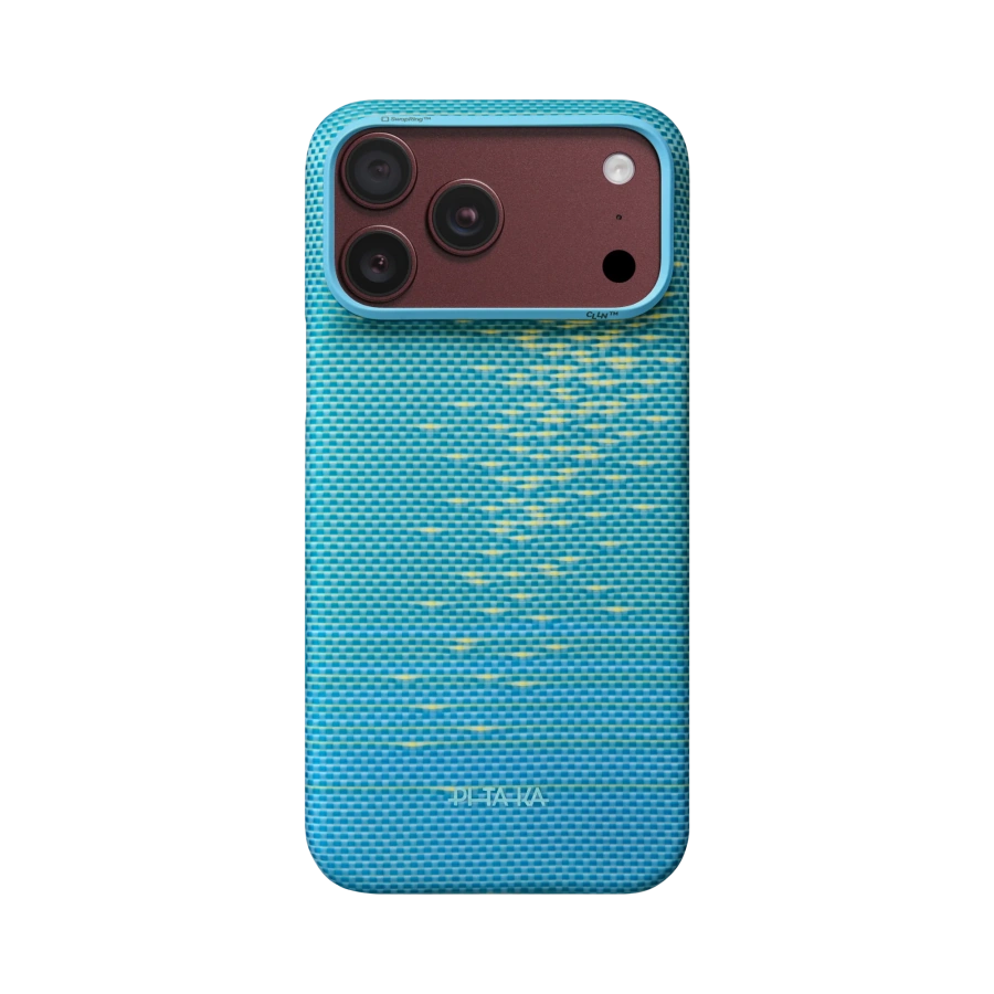 Чохол Pitaka Edge Case for iPhone 18 Pro Max/17 Pro Max - Lucid Blue (KI1812PM)