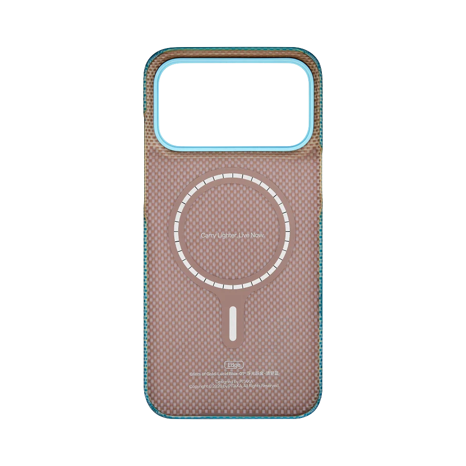 Чохол Pitaka Edge Case for iPhone 18 Pro Max/17 Pro Max - Lucid Blue (KI1812PM)