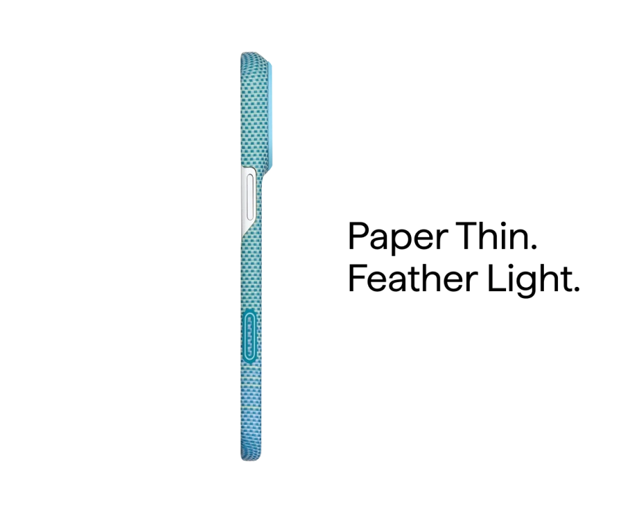 Чохол Pitaka Edge Case for iPhone 18 Pro Max/17 Pro Max - Lucid Blue (KI1812PM)