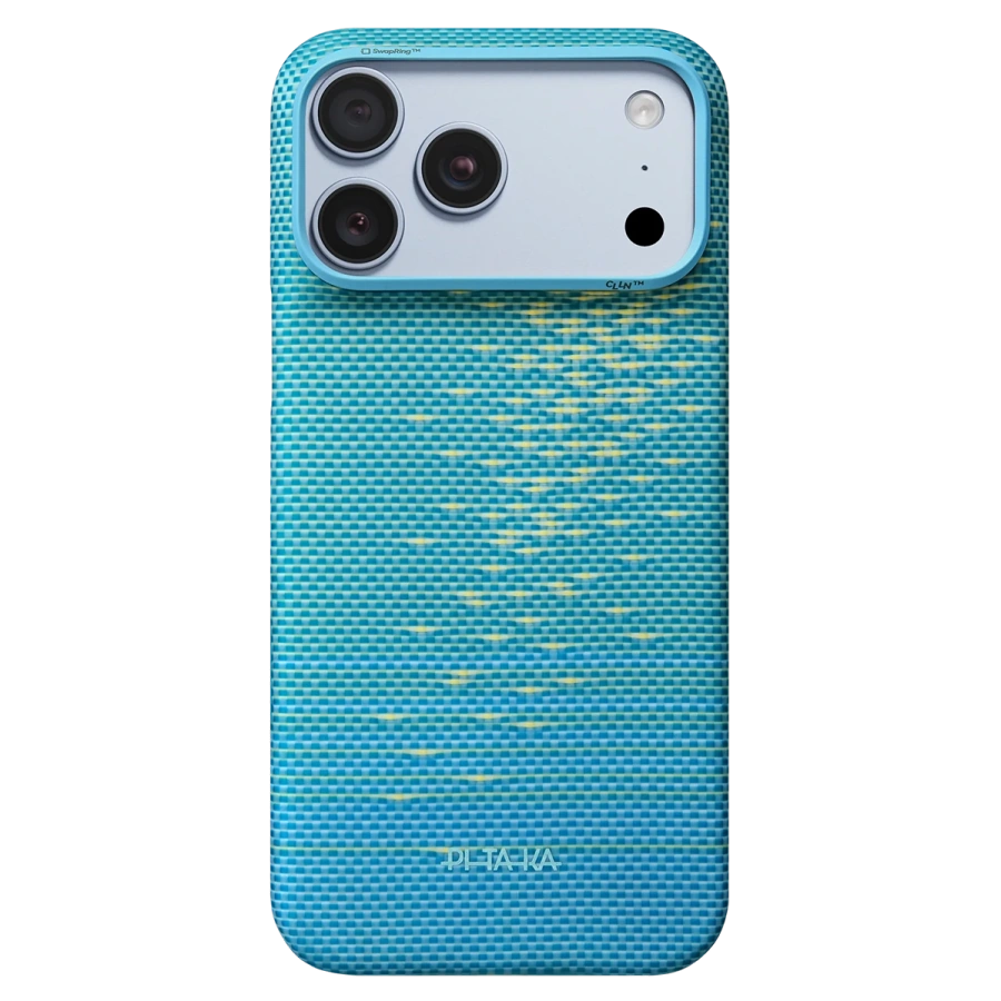 Чохол Pitaka Edge Case for iPhone 18 Pro Max/17 Pro Max - Lucid Blue (KI1812PM)