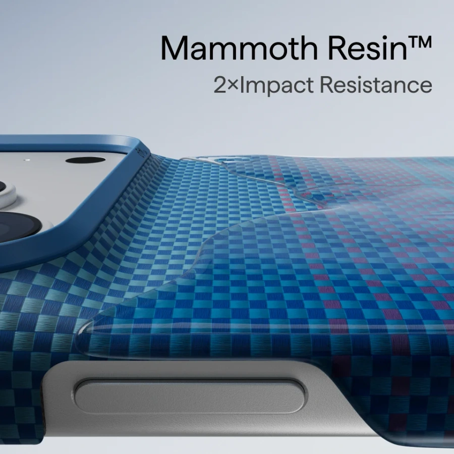 Чохол Pitaka Edge Case for iPhone 18 Pro Max/17 Pro Max - Midnight (KI1803PM)