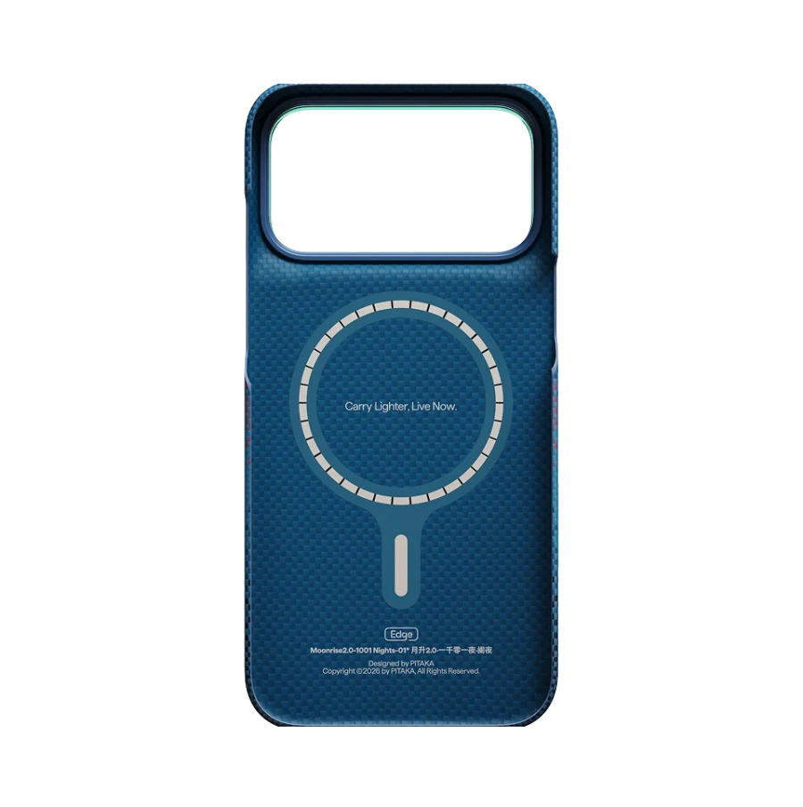 Чохол Pitaka Edge Case for iPhone 18 Pro Max/17 Pro Max - Midnight (KI1803PM)