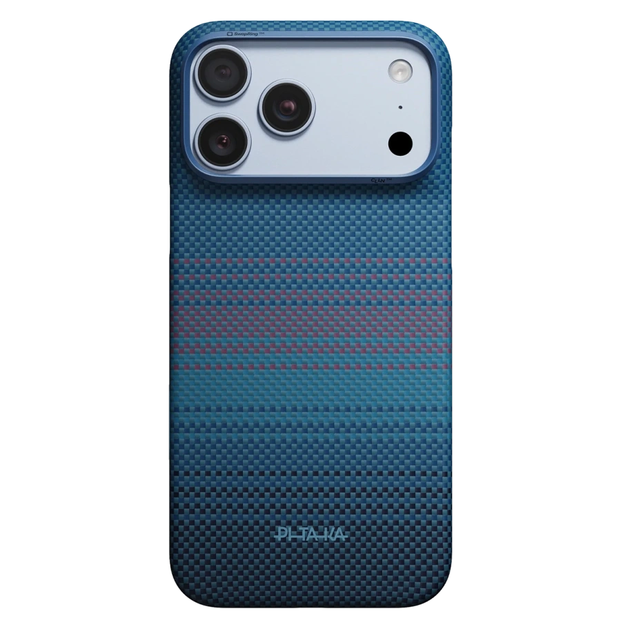 Чохол Pitaka Edge Case for iPhone 18 Pro Max/17 Pro Max - Midnight (KI1803PM)