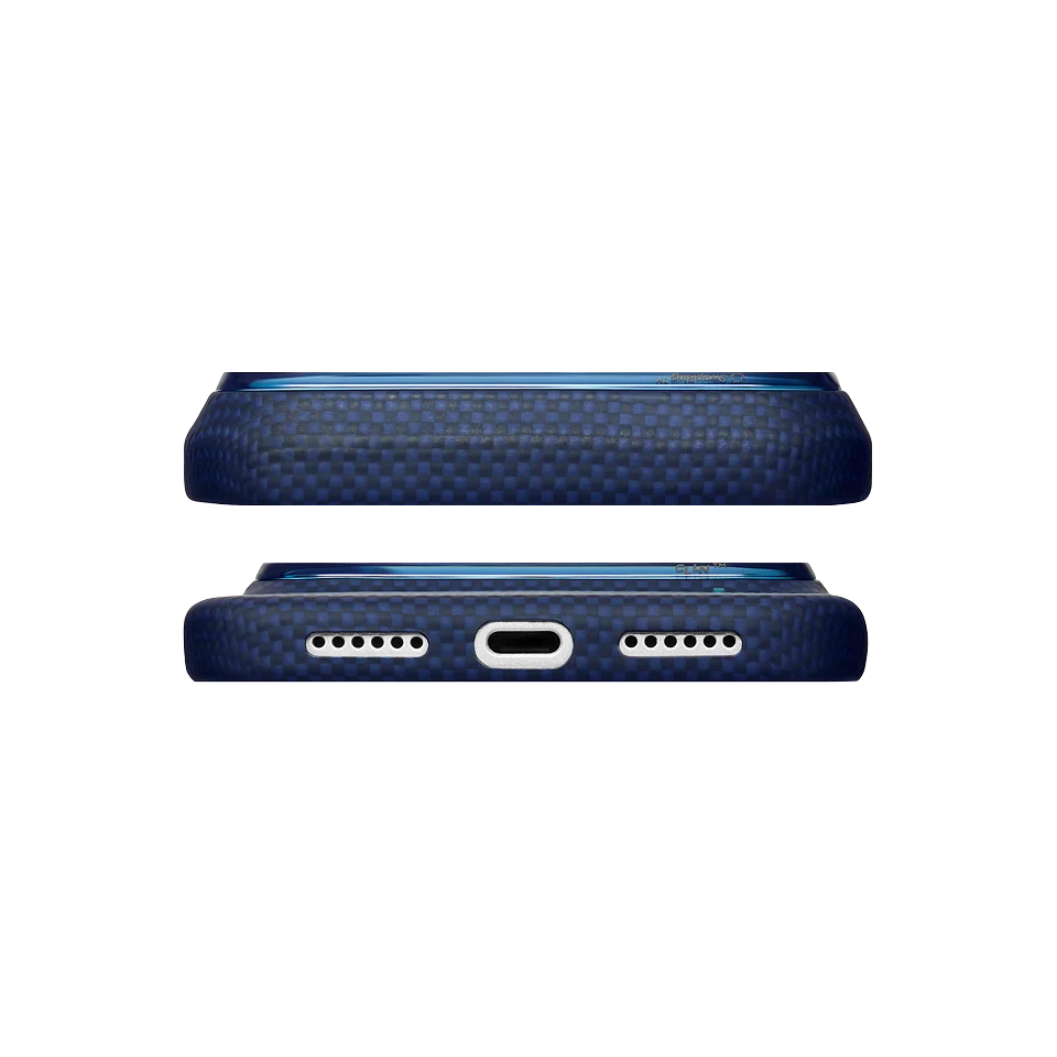 Чохол Pitaka Edge Case for iPhone 18 Pro Max/17 Pro Max - Nearfield Blue (KI1805PM)