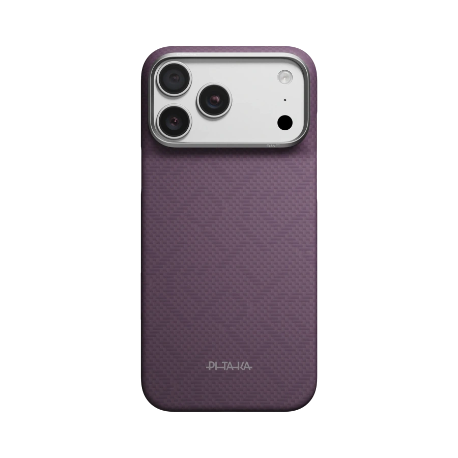 Чохол Pitaka Edge Case for iPhone 18 Pro Max/17 Pro Max - [PTK Weaving] Charoite Purple