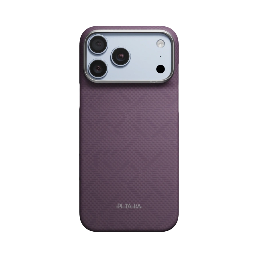 Чохол Pitaka Edge Case for iPhone 18 Pro Max/17 Pro Max - [PTK Weaving] Charoite Purple