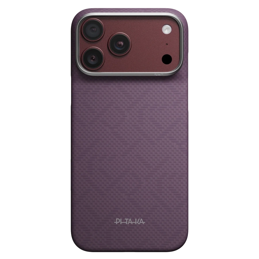 Чохол Pitaka Edge Case for iPhone 18 Pro Max/17 Pro Max - [PTK Weaving] Charoite Purple