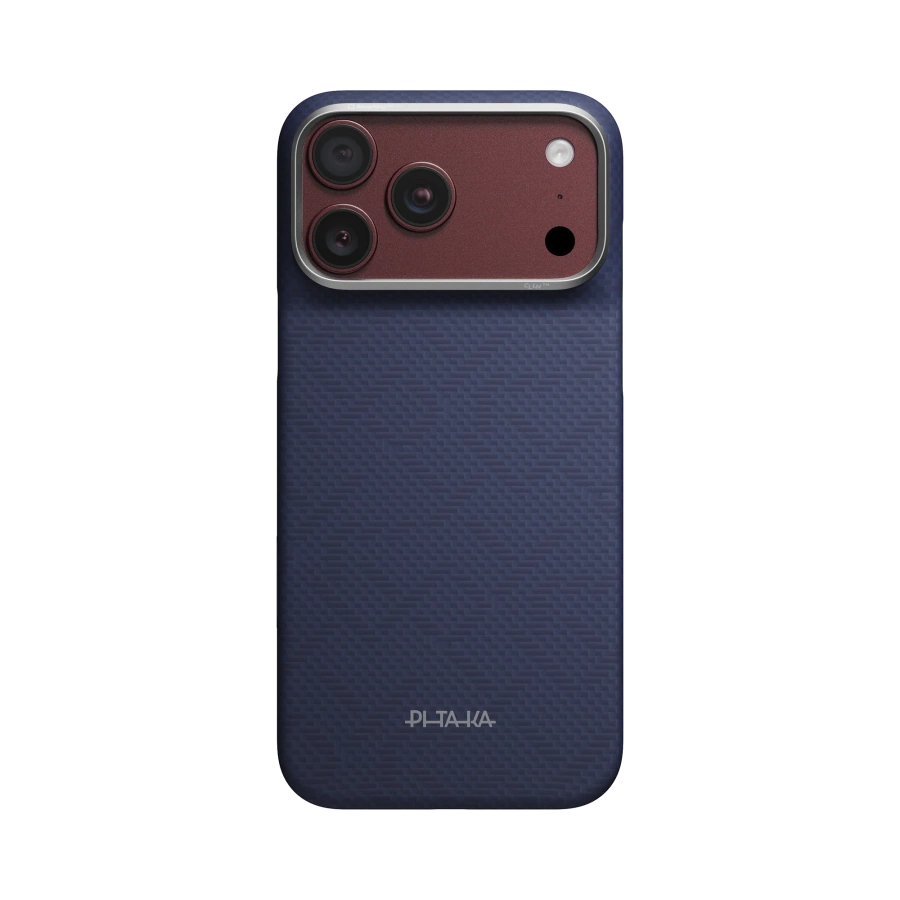 Чохол Pitaka Edge Case for iPhone 18 Pro Max/17 Pro Max - [PTK Weaving] Sapphire Blue