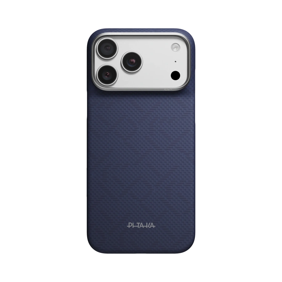 Чохол Pitaka Edge Case for iPhone 18 Pro Max/17 Pro Max - [PTK Weaving] Sapphire Blue