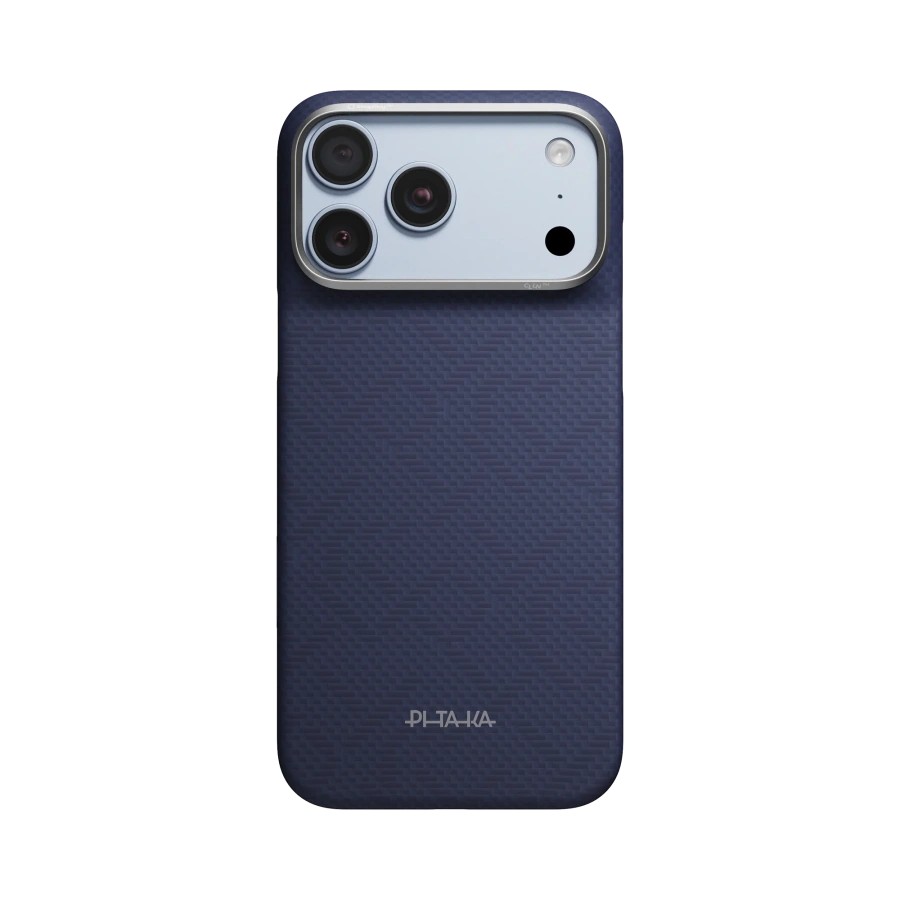 Чохол Pitaka Edge Case for iPhone 18 Pro Max/17 Pro Max - [PTK Weaving] Sapphire Blue