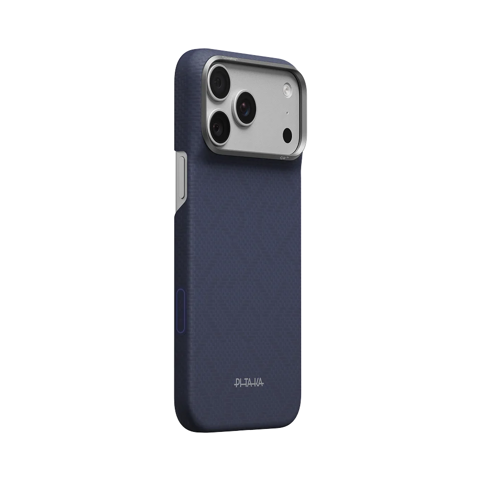 Чохол Pitaka Edge Case for iPhone 18 Pro Max/17 Pro Max - [PTK Weaving] Sapphire Blue