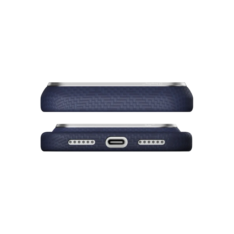 Чохол Pitaka Edge Case for iPhone 18 Pro Max/17 Pro Max - [PTK Weaving] Sapphire Blue