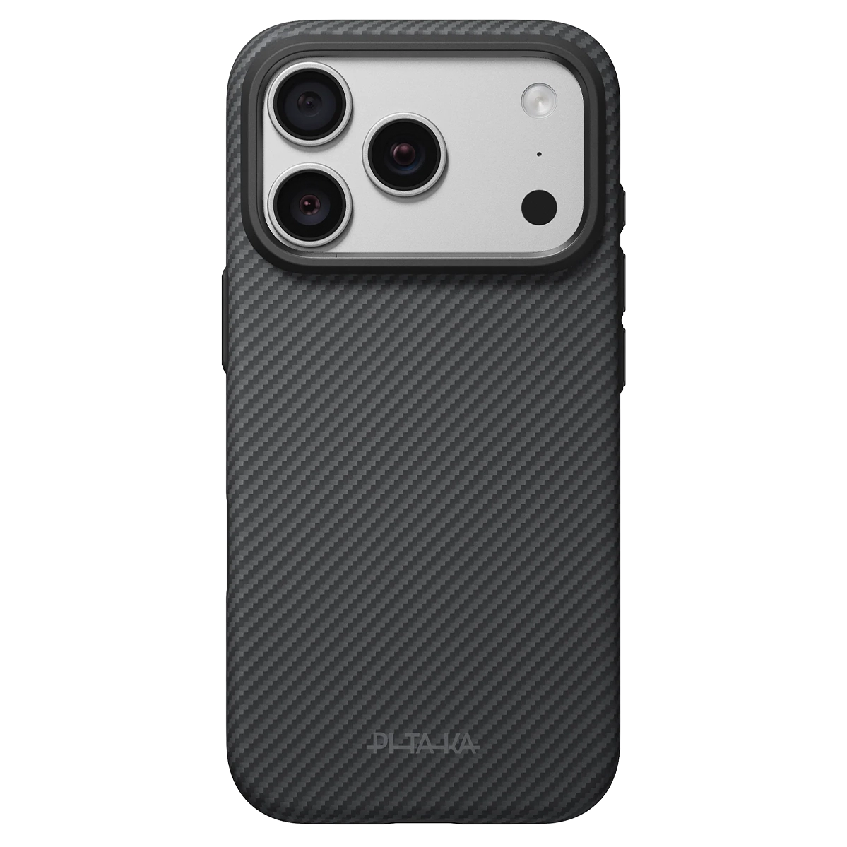 Чохол Pitaka Summa Case for iPhone 18 Pro/17 Pro - 600D Black/Grey [Twill] (KI1801SP)