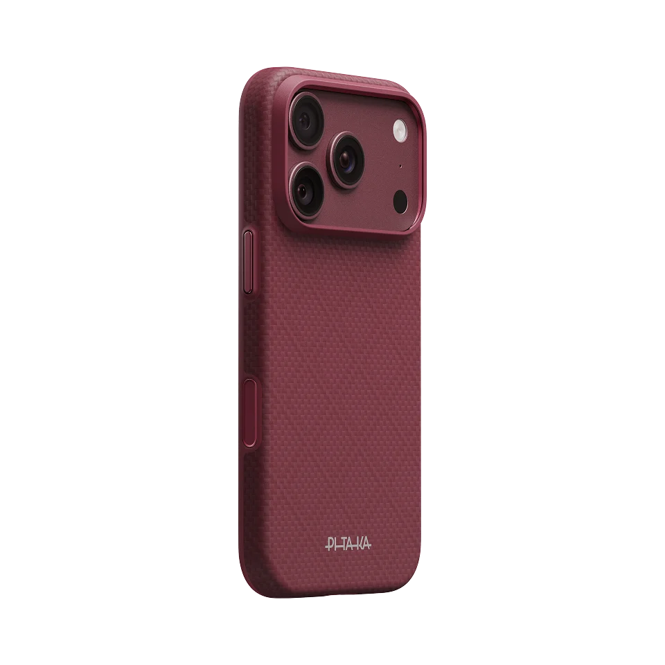 Чохол Pitaka Summa Case for iPhone 18 Pro/17 Pro - Burgundy