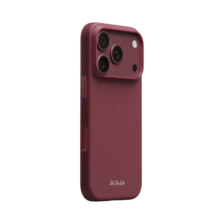 Чохол Pitaka Summa Case for iPhone 18 Pro/17 Pro - Burgundy