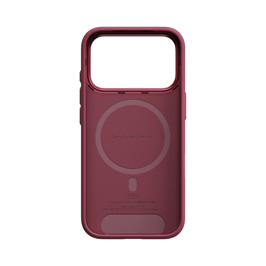 Чохол Pitaka Summa Case for iPhone 18 Pro/17 Pro - Burgundy