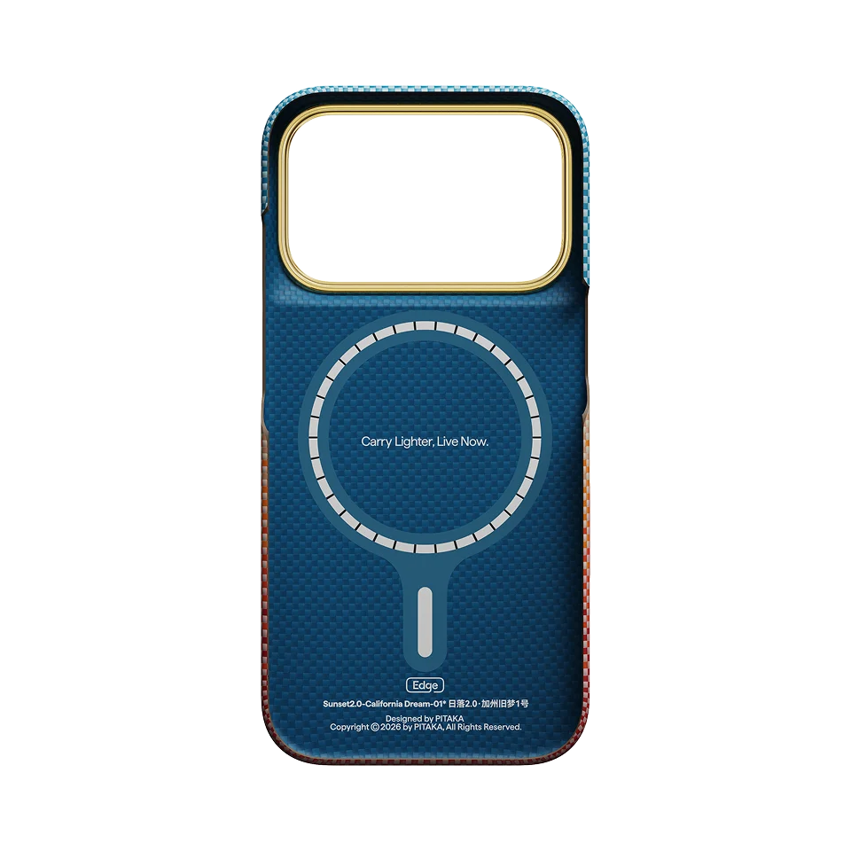 Чохол Pitaka Summa Case for iPhone 18 Pro/17 Pro - California Dream-01