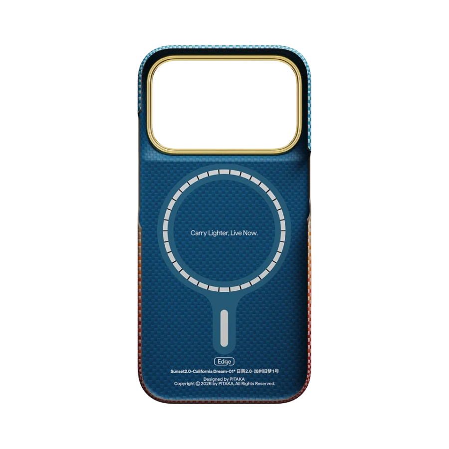 Чохол Pitaka Summa Case for iPhone 18 Pro/17 Pro - California Dream-01