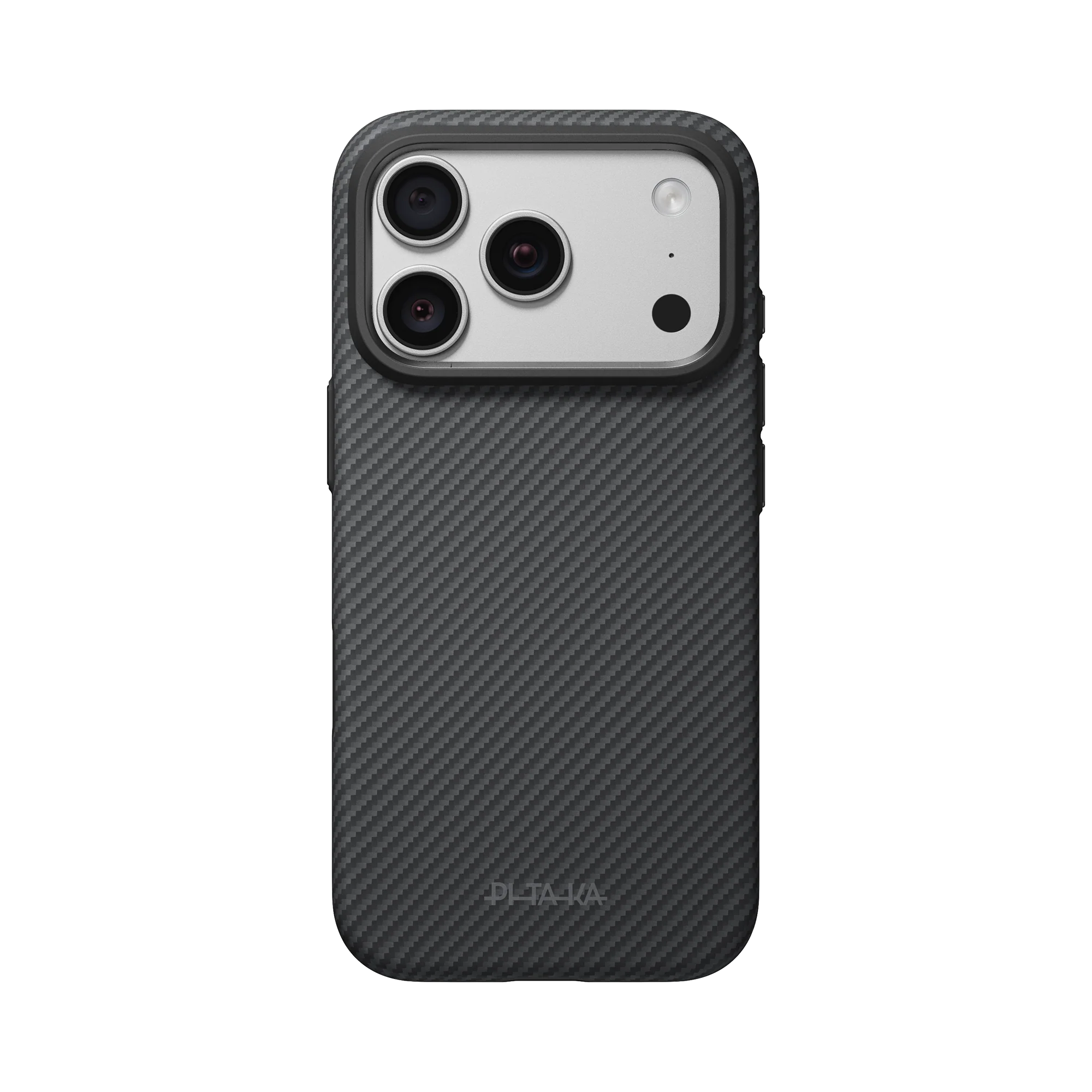 Чохол Pitaka Summa Case for iPhone 18 Pro Max/17 Pro Max - 600D Black/Grey [Twill] (KI1801SPM)