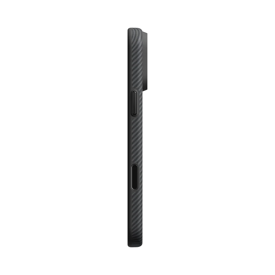 Чохол Pitaka Summa Case for iPhone 18 Pro Max/17 Pro Max - 600D Black/Grey [Twill] (KI1801SPM)