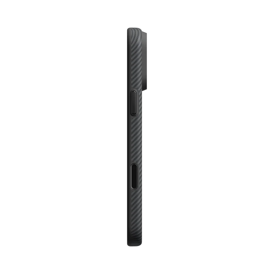 Чохол Pitaka Summa Case for iPhone 18 Pro Max/17 Pro Max - 600D Black/Grey [Twill] (KI1801SPM)