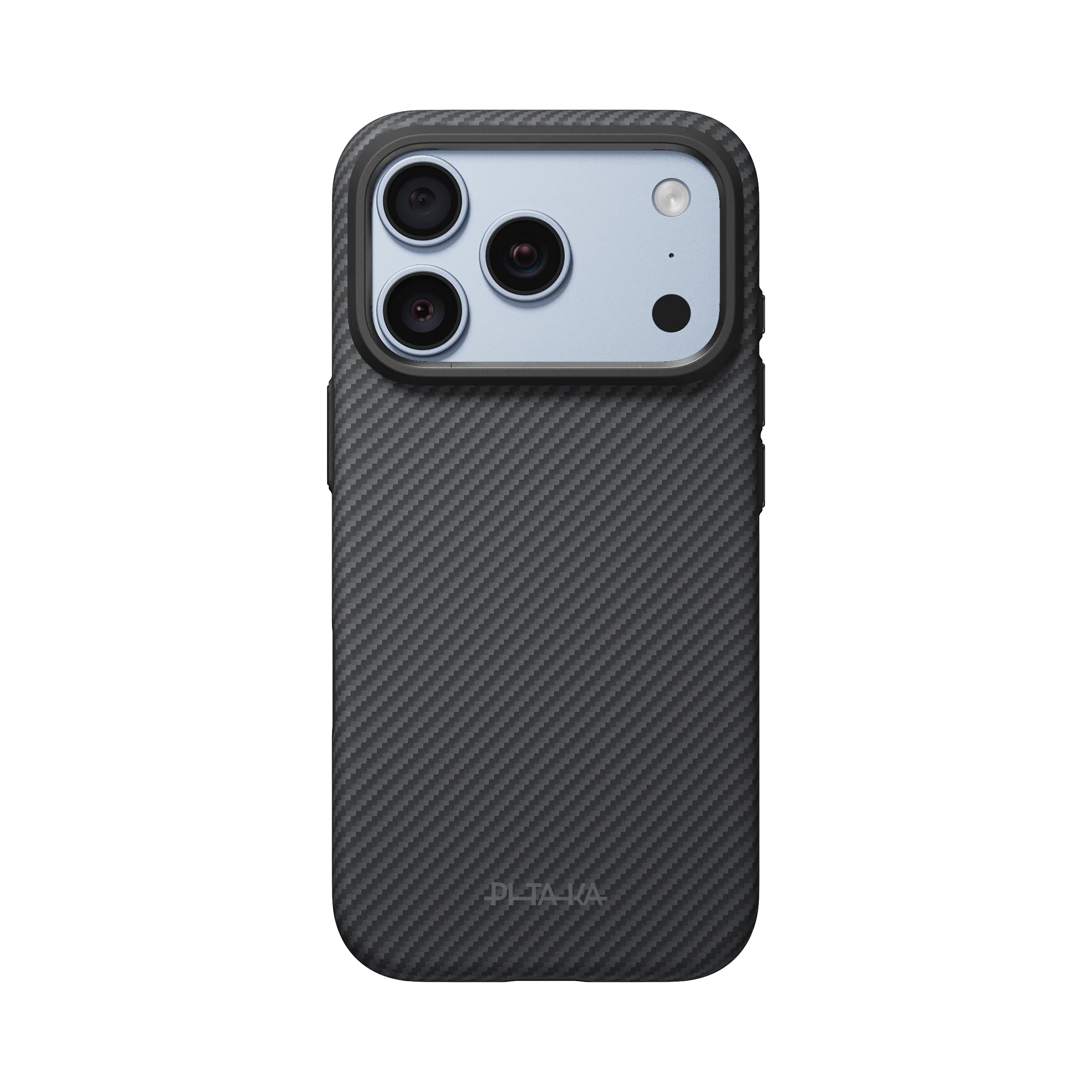 Чохол Pitaka Summa Case for iPhone 18 Pro Max/17 Pro Max - 600D Black/Grey [Twill] (KI1801SPM)