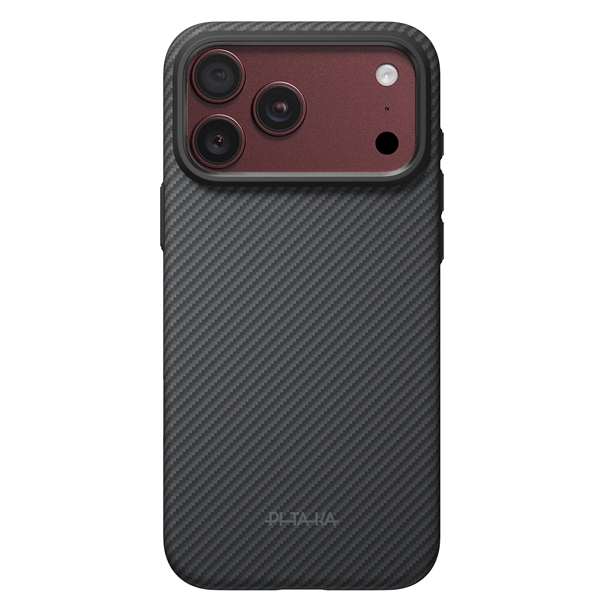 Чохол Pitaka Summa Case for iPhone 18 Pro Max/17 Pro Max - 600D Black/Grey [Twill] (KI1801SPM)