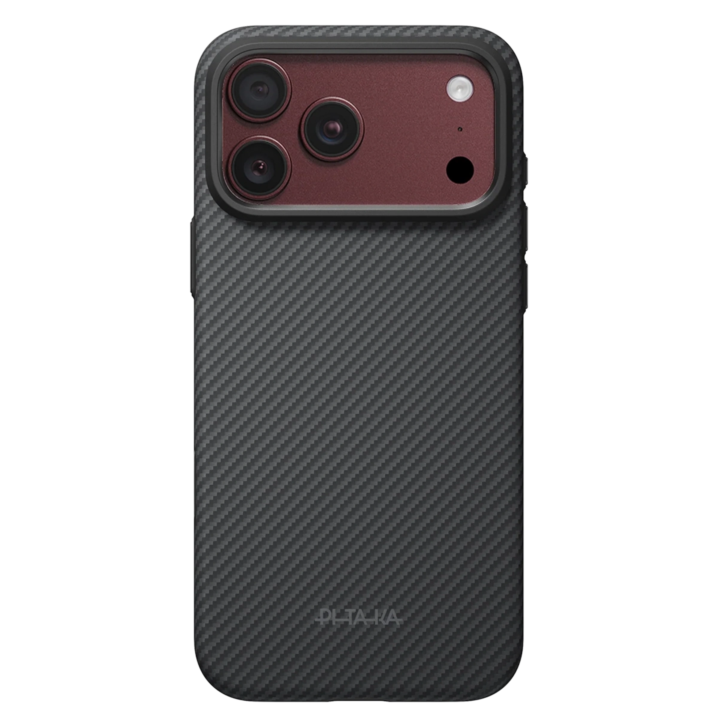 Чохол Pitaka Summa Case for iPhone 18 Pro Max/17 Pro Max - 600D Black/Grey [Twill] (KI1801SPM)
