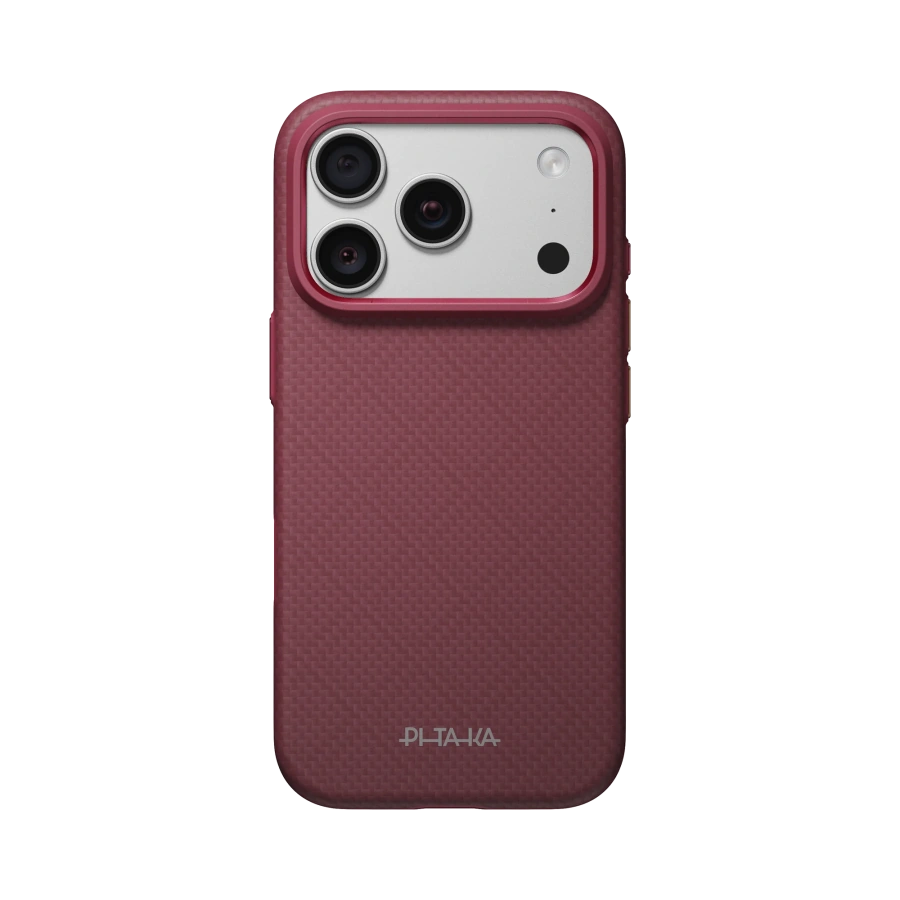 Чохол Pitaka Summa Case for iPhone 18 Pro Max/17 Pro Max - Burgundy