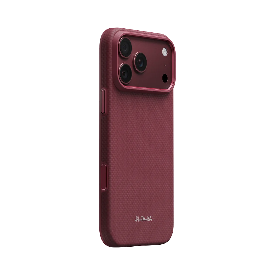 Чохол Pitaka Summa Case for iPhone 18 Pro Max/17 Pro Max - Burgundy