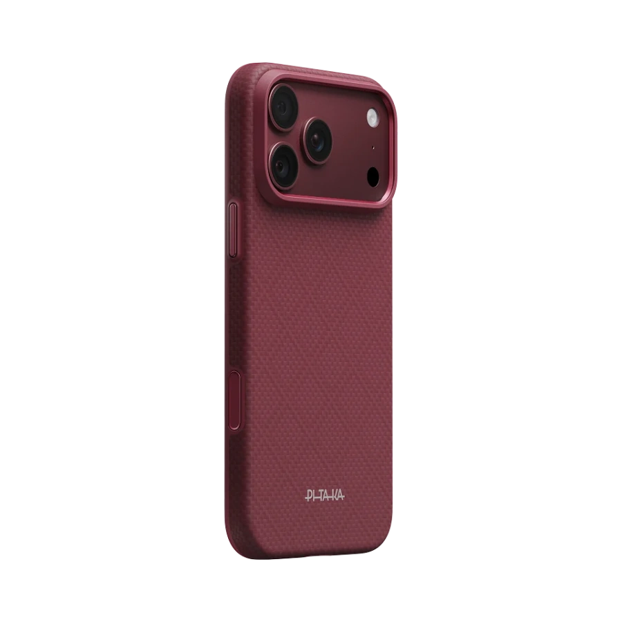 Чохол Pitaka Summa Case for iPhone 18 Pro Max/17 Pro Max - Burgundy