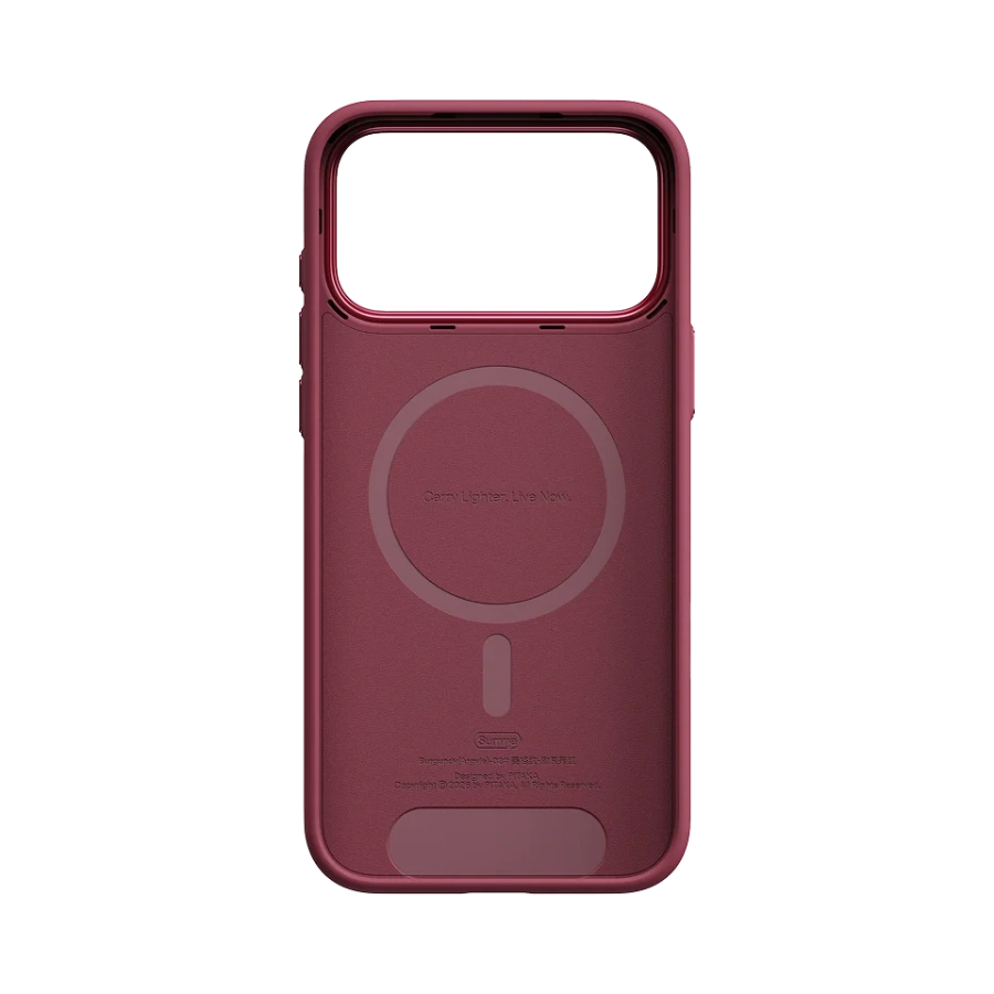 Чохол Pitaka Summa Case for iPhone 18 Pro Max/17 Pro Max - Burgundy