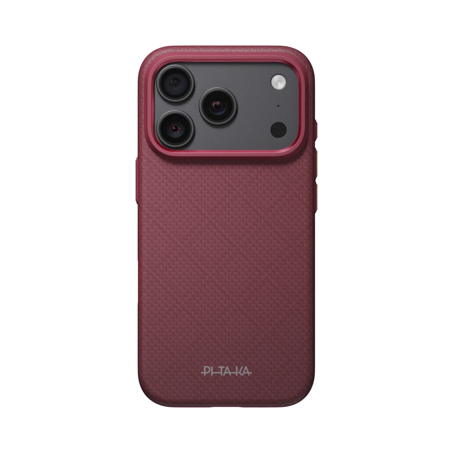 Чохол Pitaka Summa Case for iPhone 18 Pro Max/17 Pro Max - Burgundy