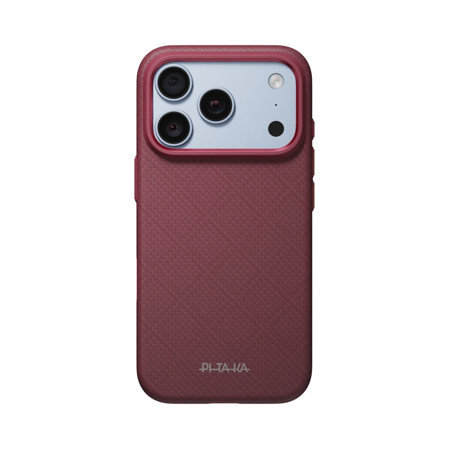 Чохол Pitaka Summa Case for iPhone 18 Pro Max/17 Pro Max - Burgundy