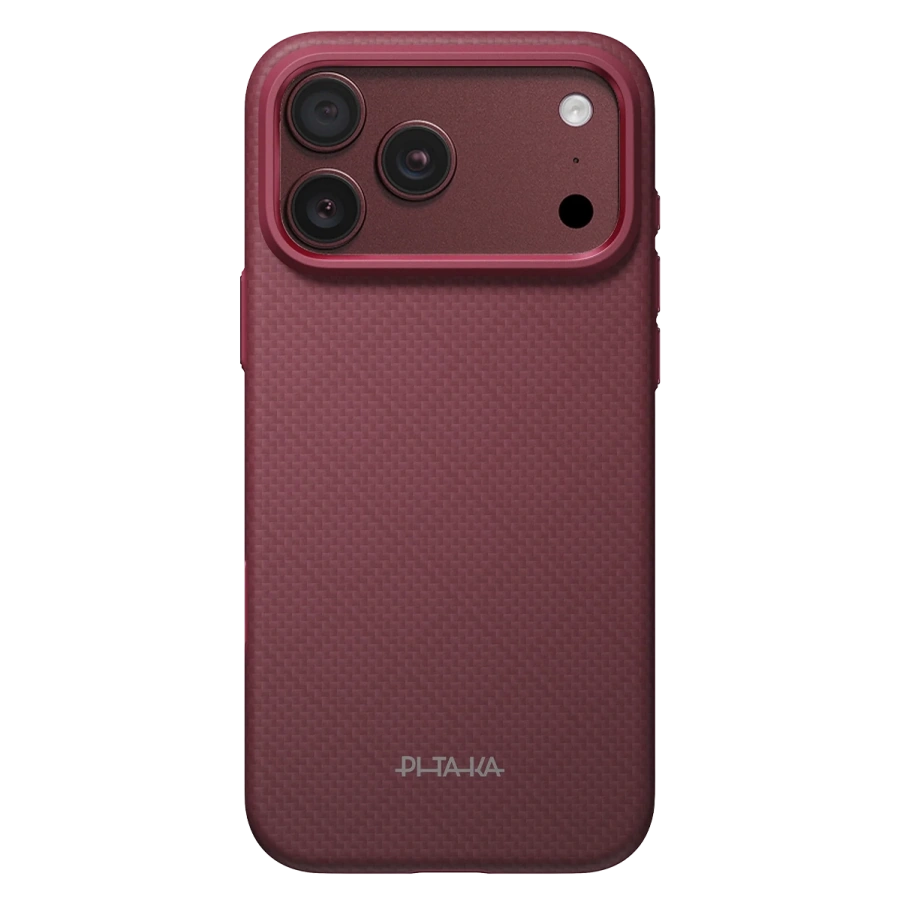 Чохол Pitaka Summa Case for iPhone 18 Pro Max/17 Pro Max - Burgundy