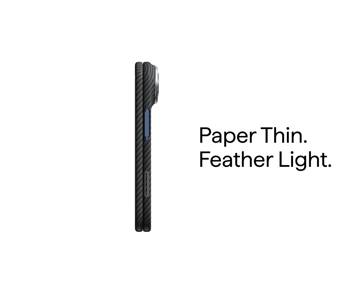 Чохол Pitaka Summa Case for iPhone Duo - 600D Black/Grey [Twill]