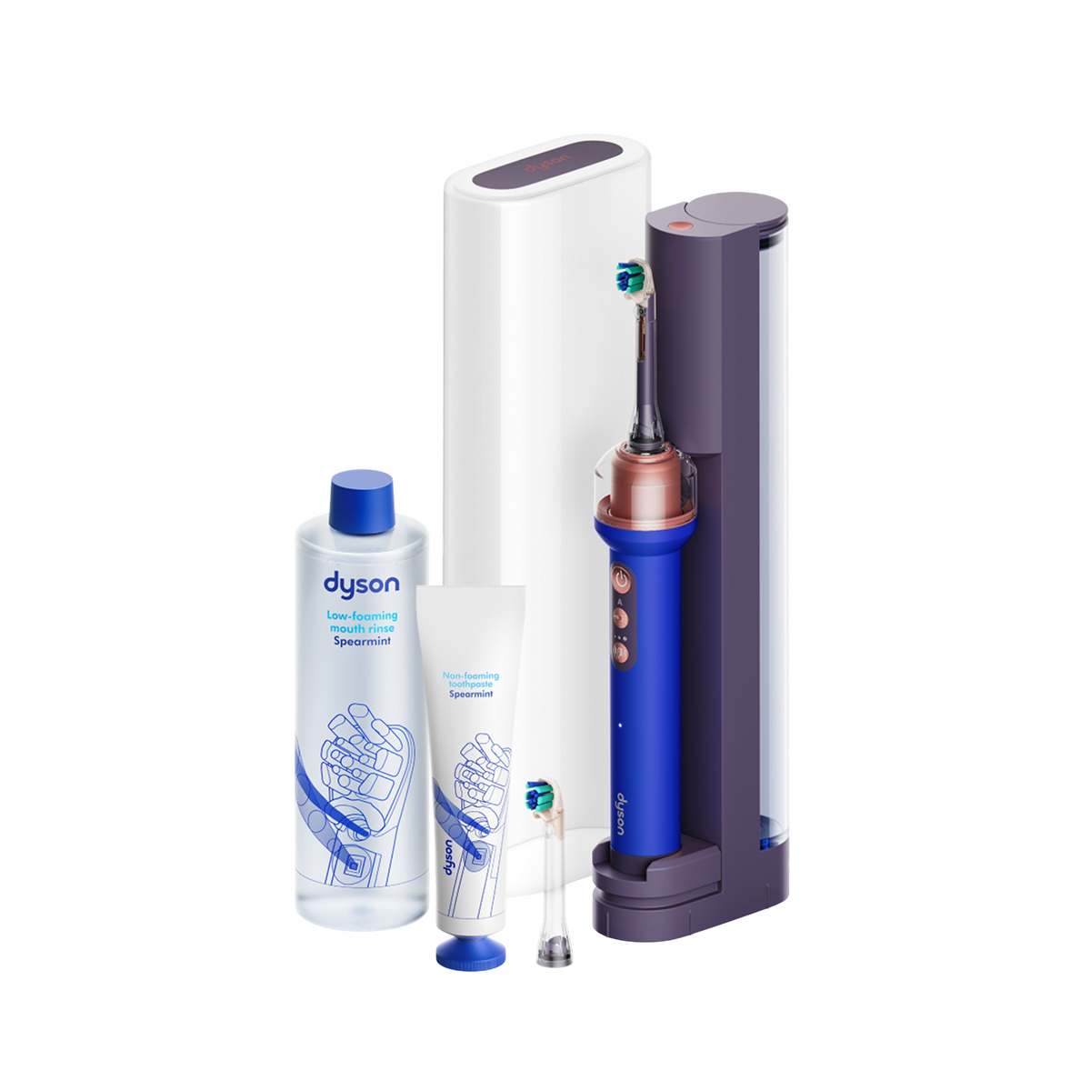 Електрична зубна щітка з камерою та іригатором Dyson CameraJet - Ceramic/Ultra Blue (638166-91) EU