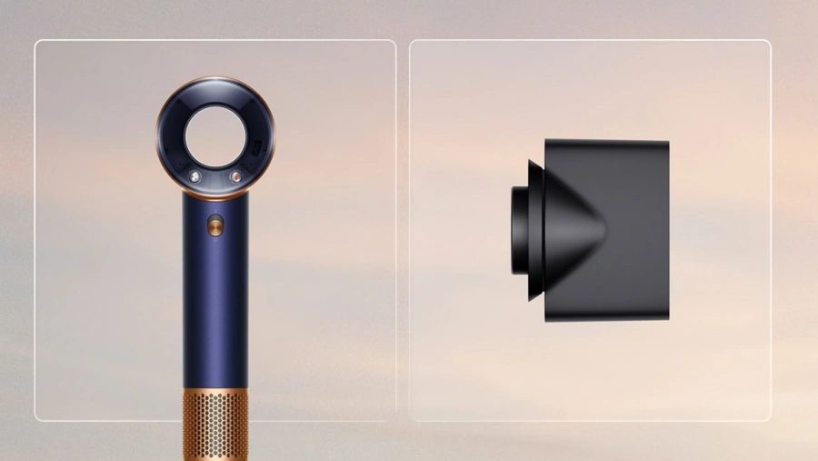 Фен для волос Dyson Supersonic Travel - Prussian Blue/Rich Copper (702273-01) EU